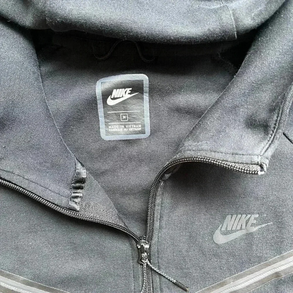 Nike Tech Fleece Windrunner Hoodie Women’s Plus Size 2X Black - Picture 4 of 4